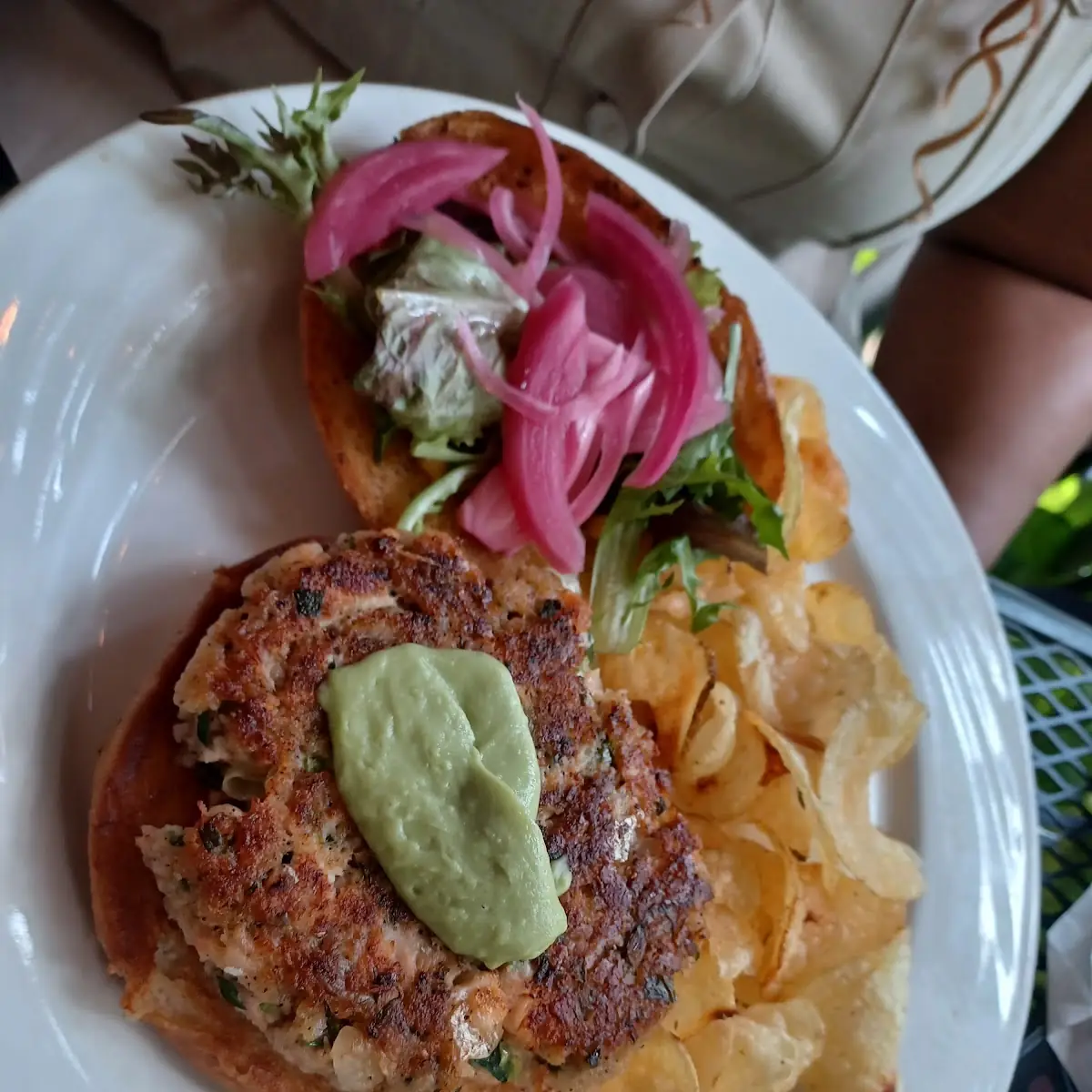 Salmon Burger