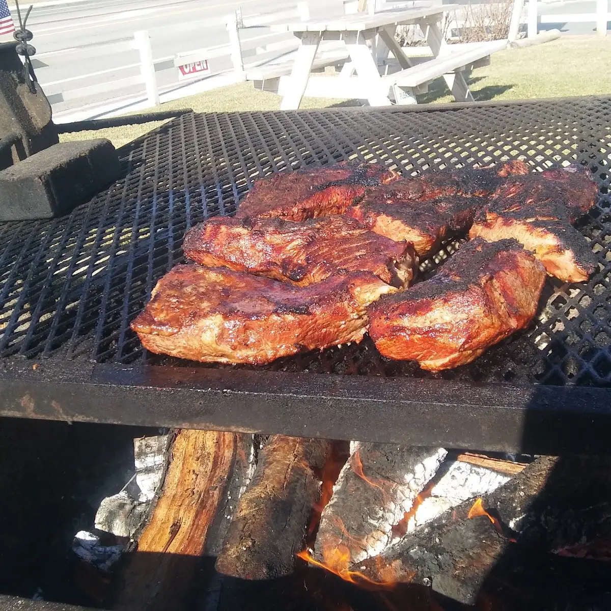 Open Air BBQ Pit