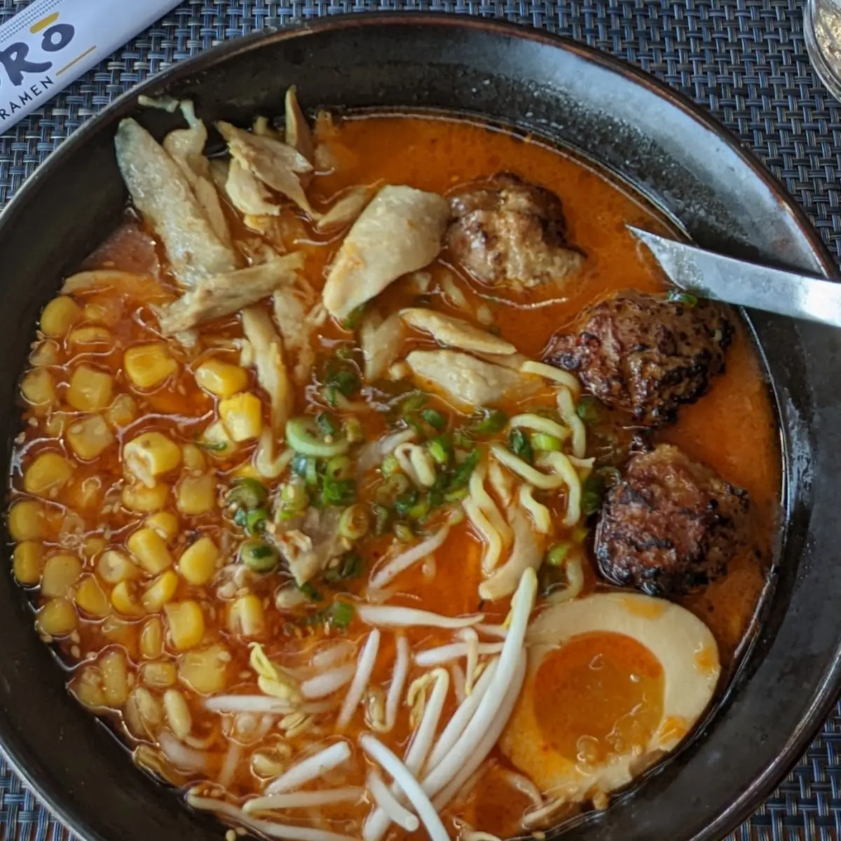 Spicy Miso Ramen Added Chicken
