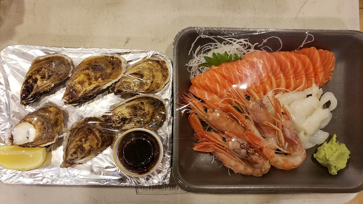 Oyster Platter, Taro's Fish