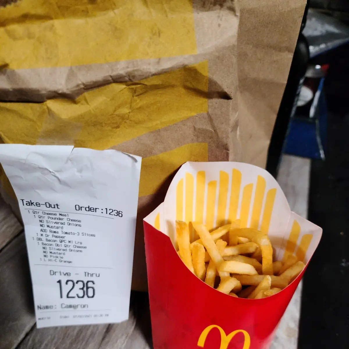 I Can't Fill Fry Box