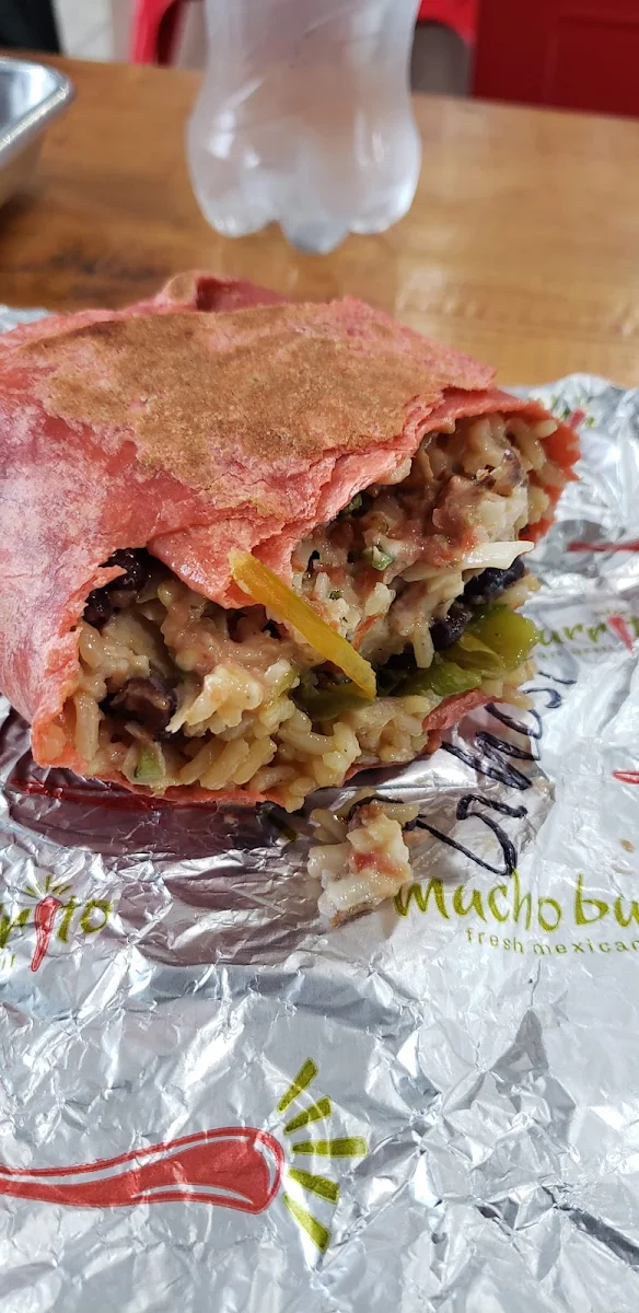 Ghost Pepper Burrito, Mucho Burrito Fresh Mexican Grill