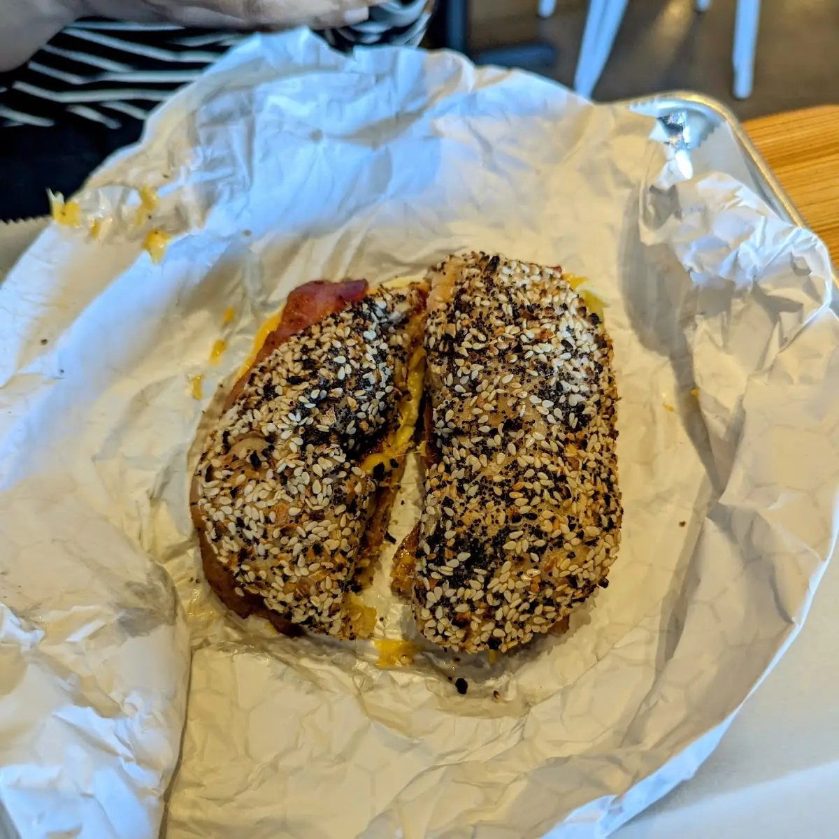 Cinnamon Sugar Bagel