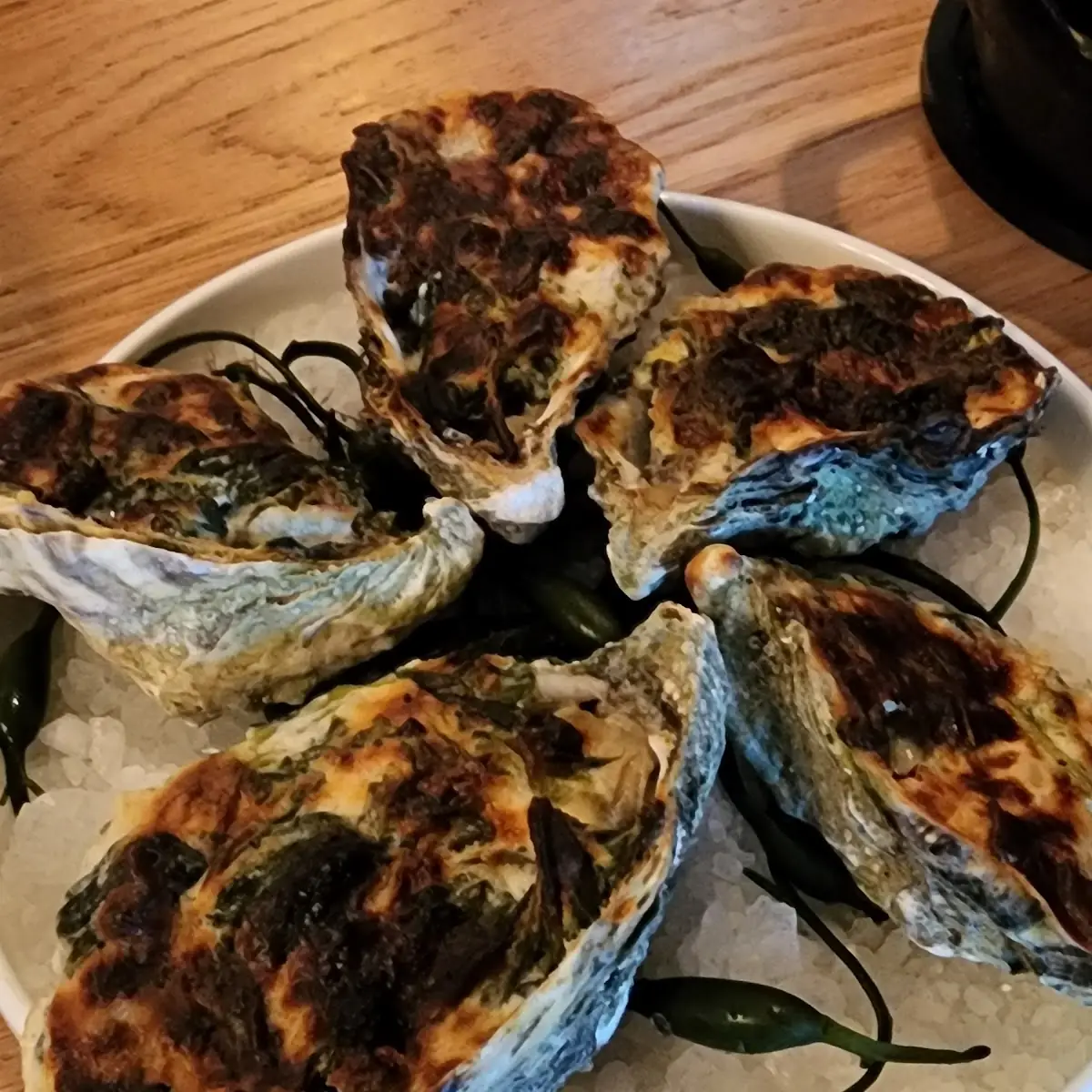 Oysters Rockefeller