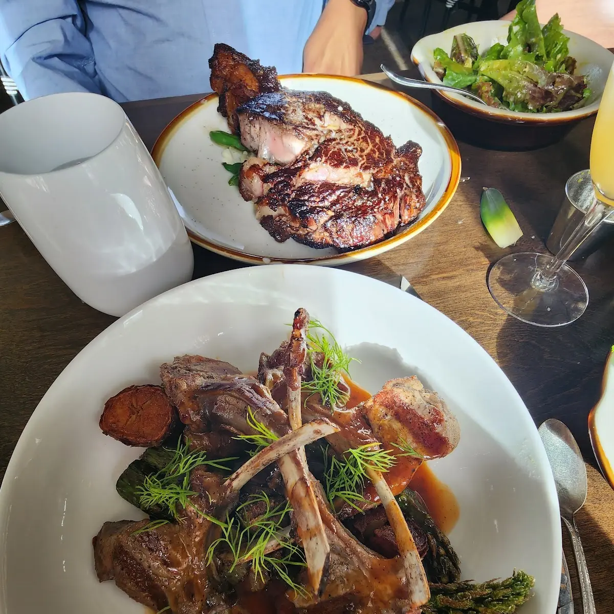 Lamb Chops & Ribeye Steak