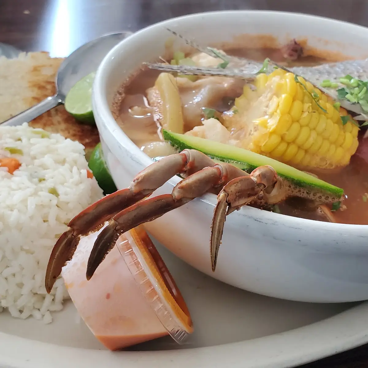 Caldo De Mariscos Seafood Soup