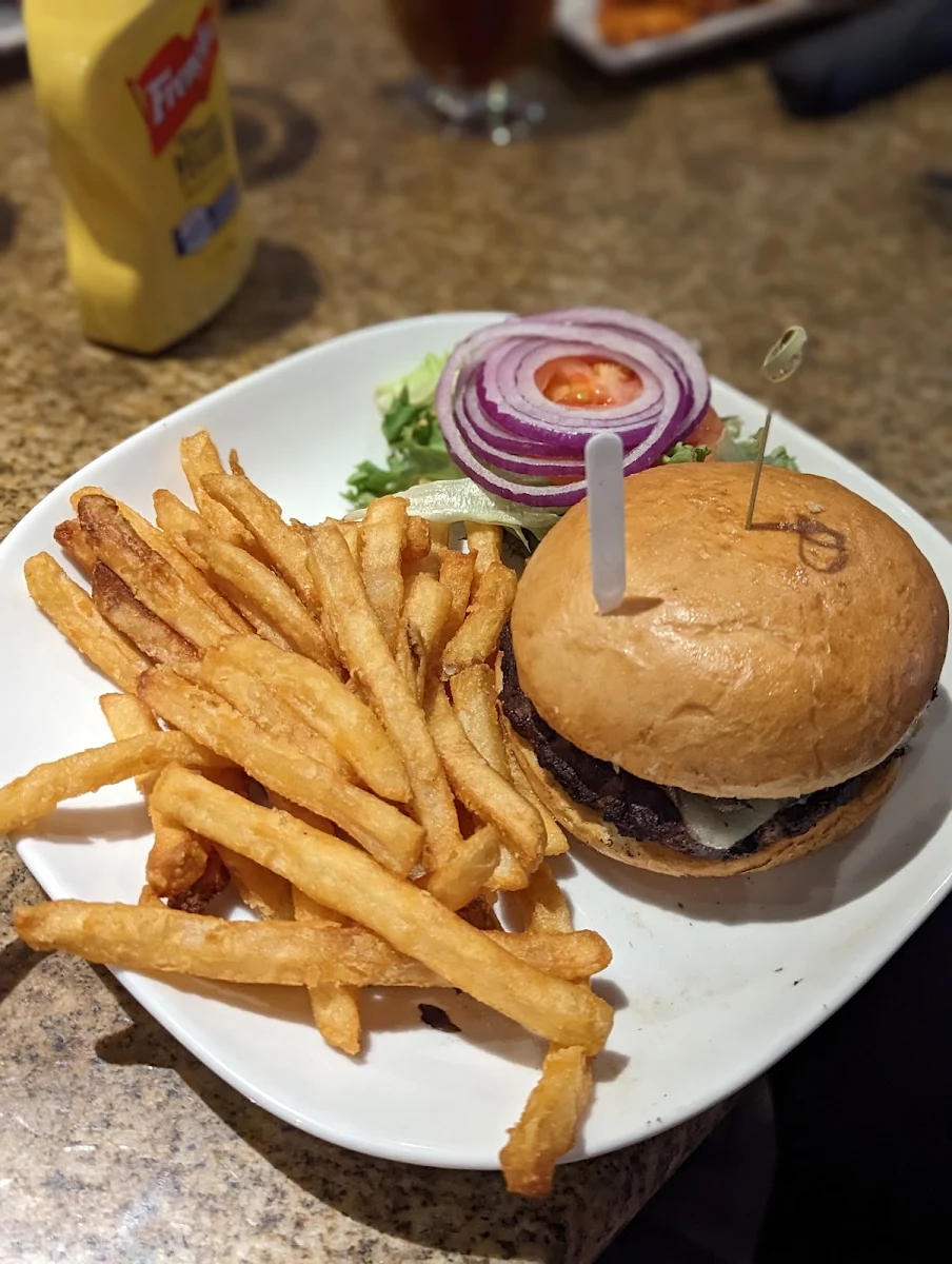 Mushroom Swiss Burger