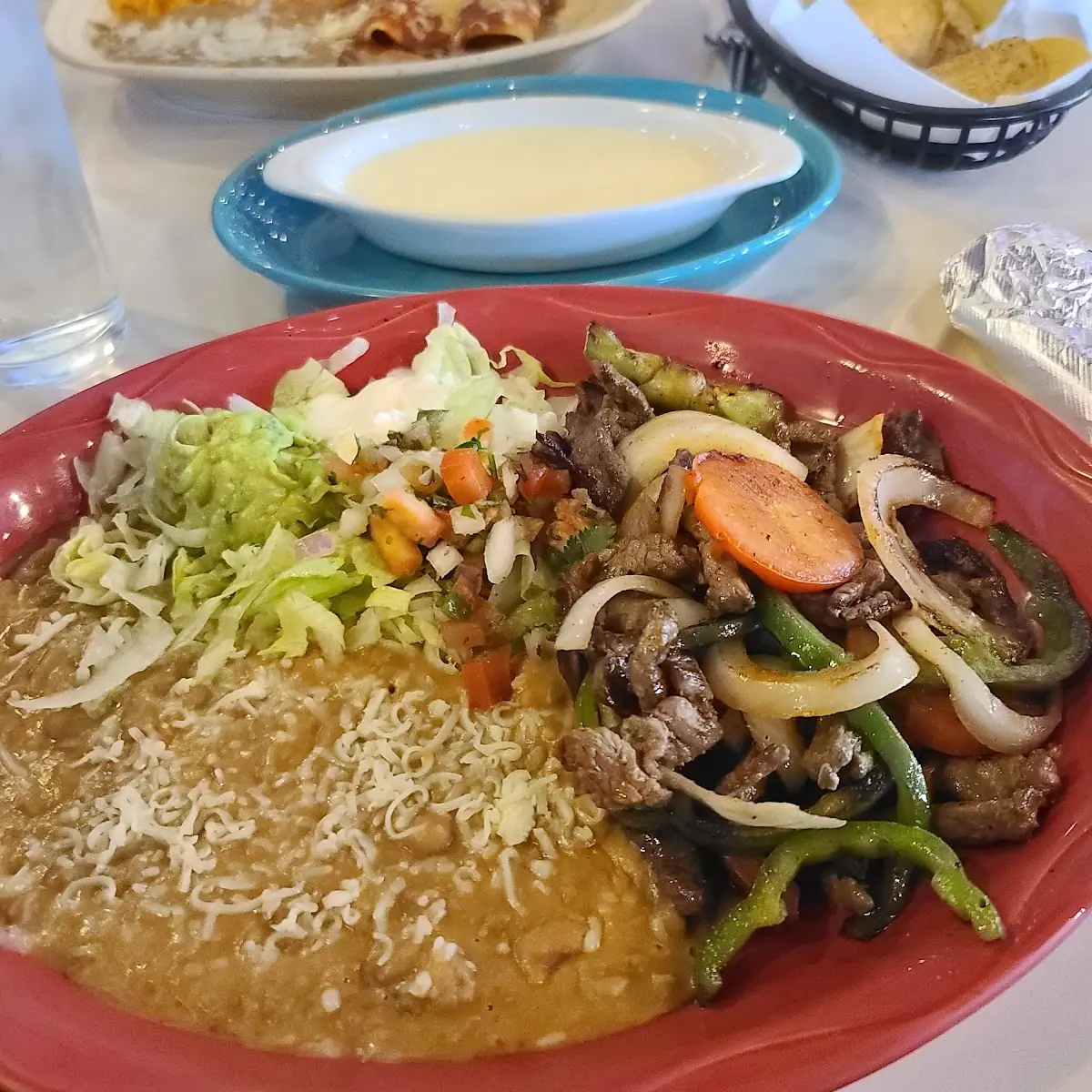 Steak Fajitas Lunch Special
