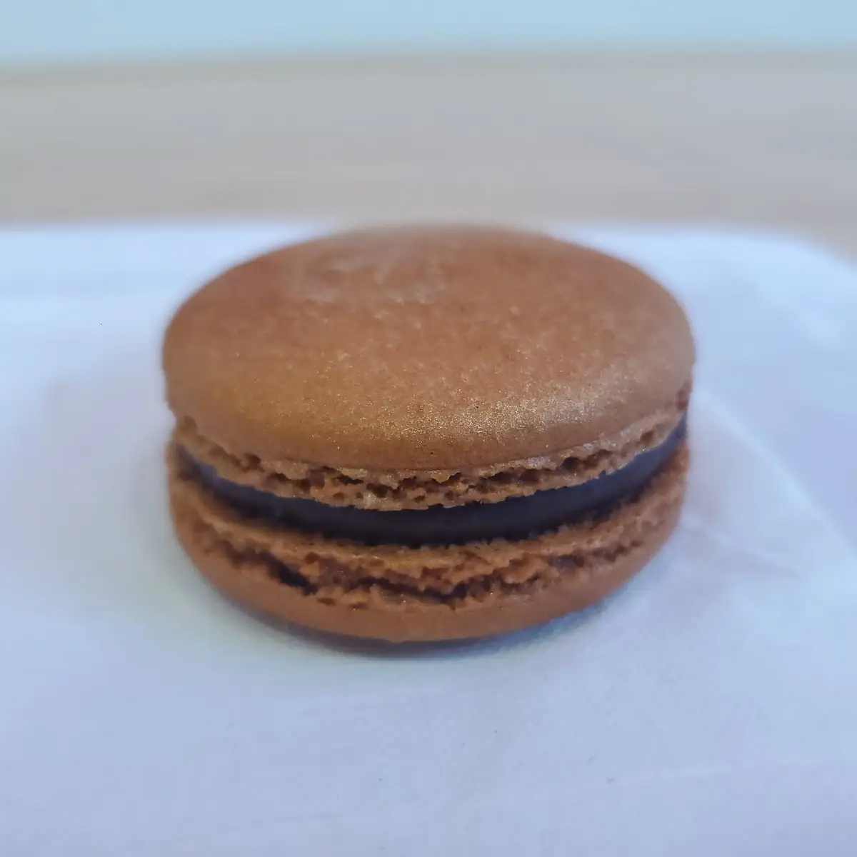 Dark Chocolate Macaron