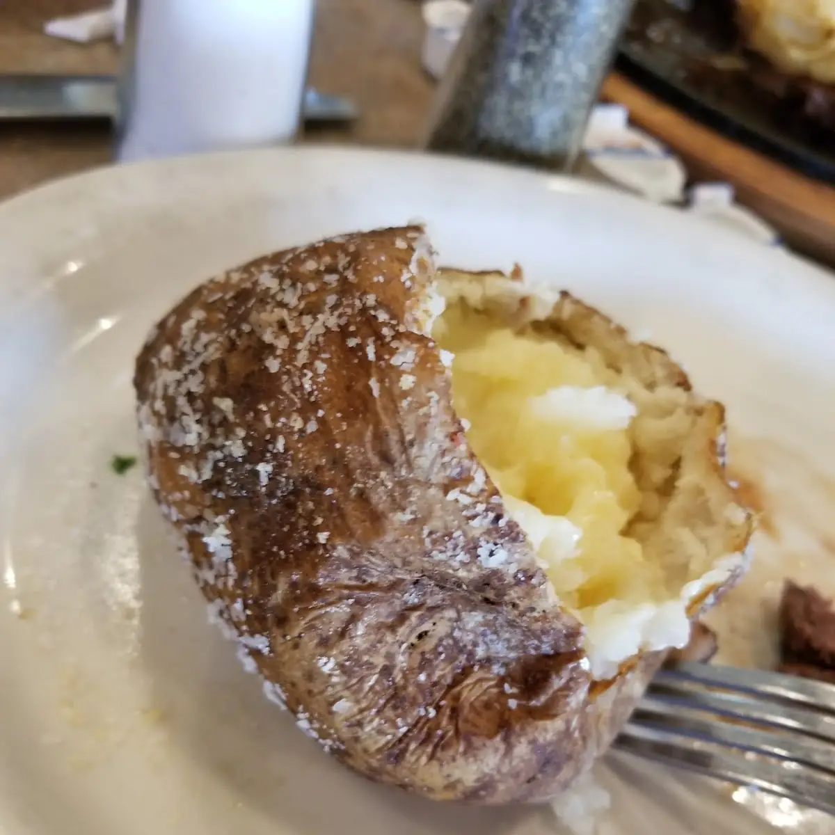 Side Baked Potato