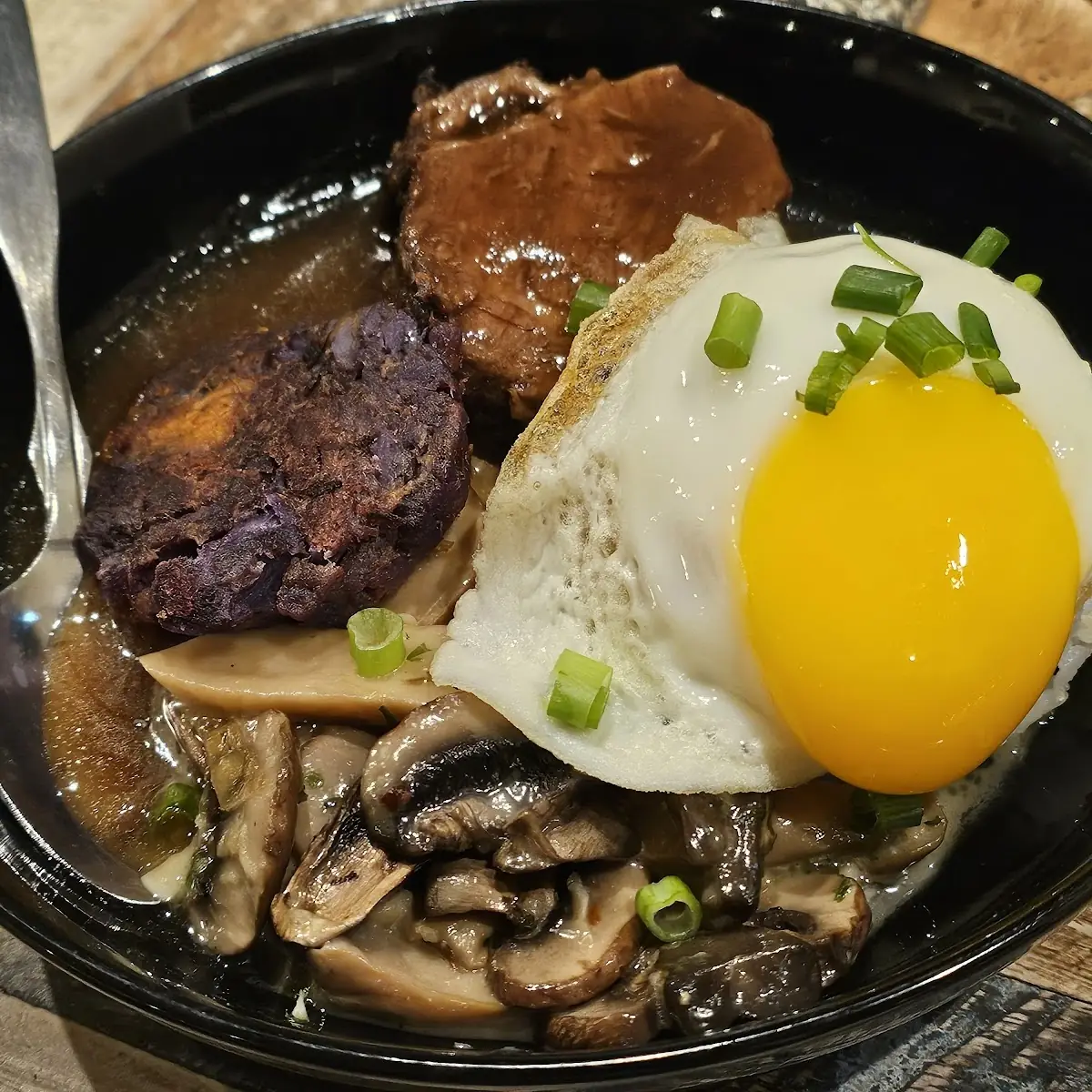 Short Rib Loco Moco