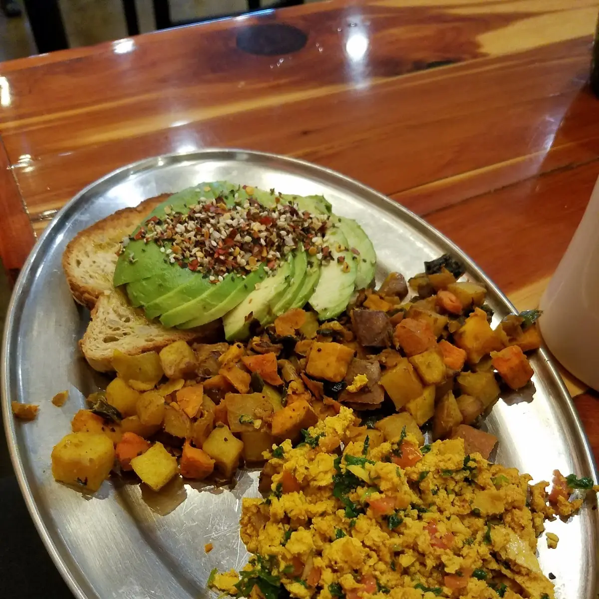Side Tofu Scramble