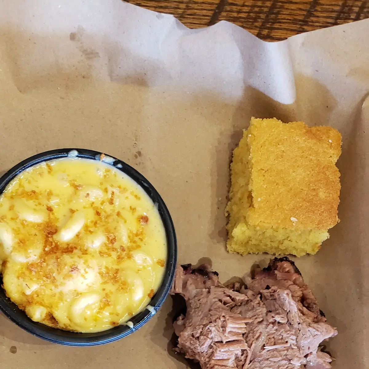 Three Meats Mac N Cheese