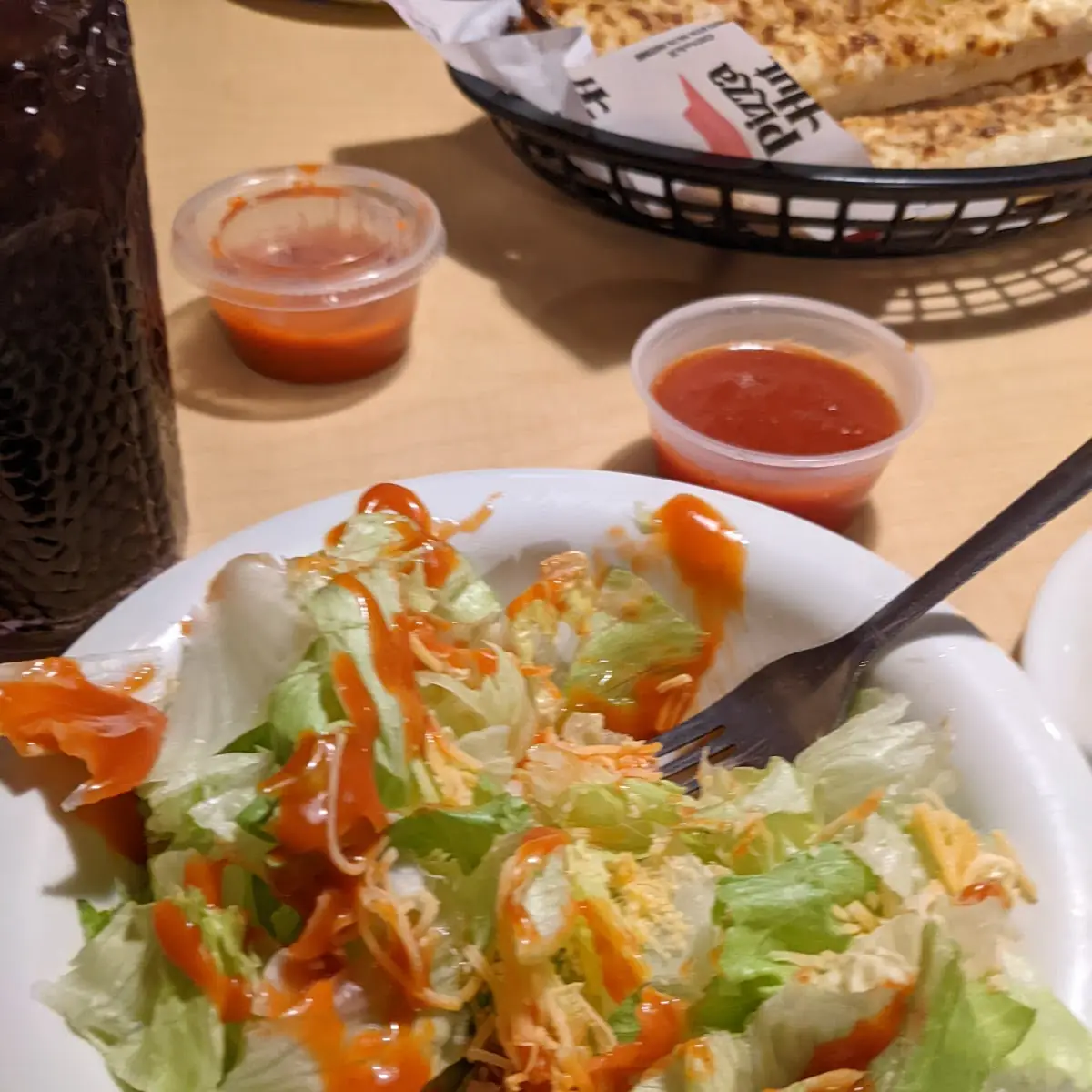 Side Salad with French Dressing