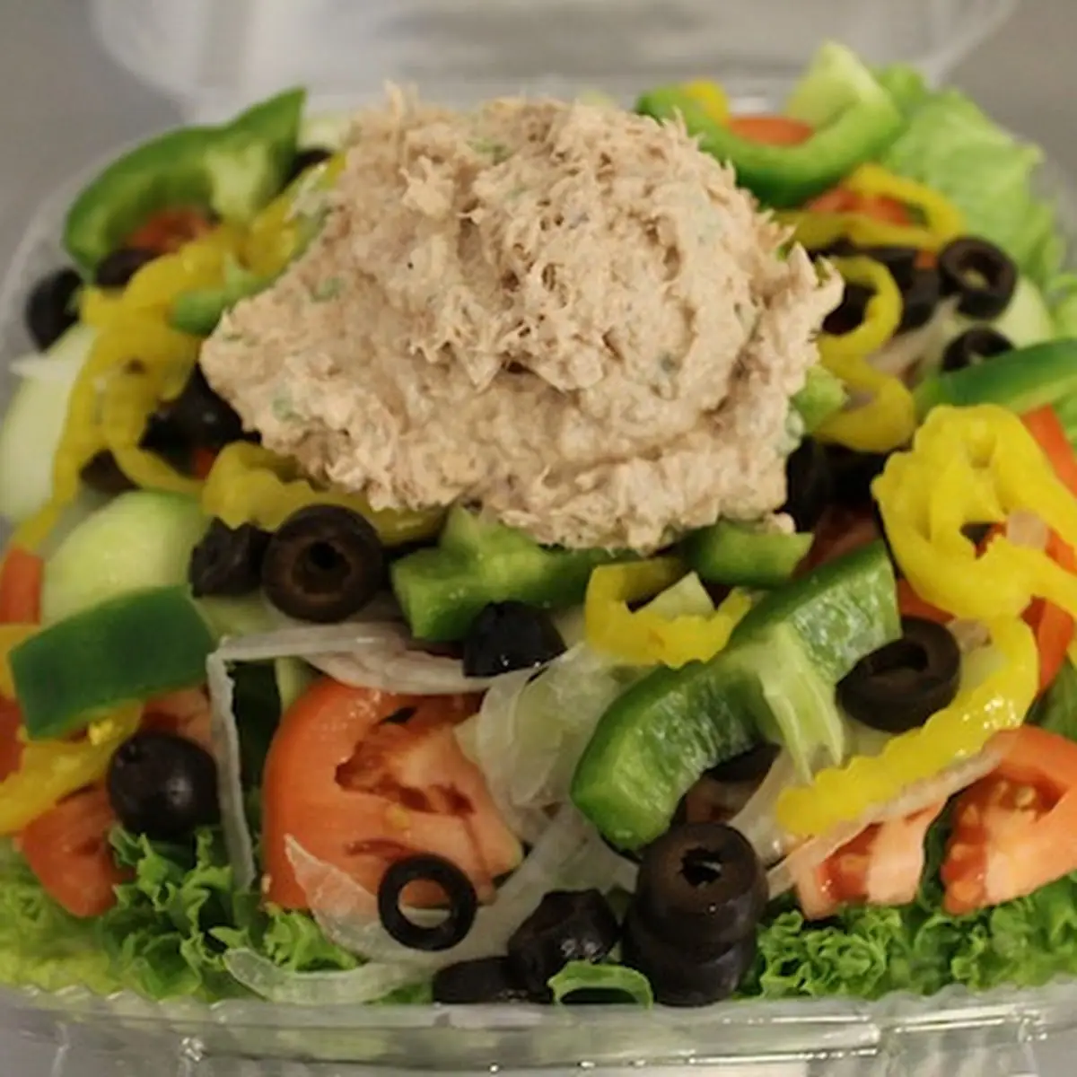 Tuna Salad Salad Loaded with Veggies