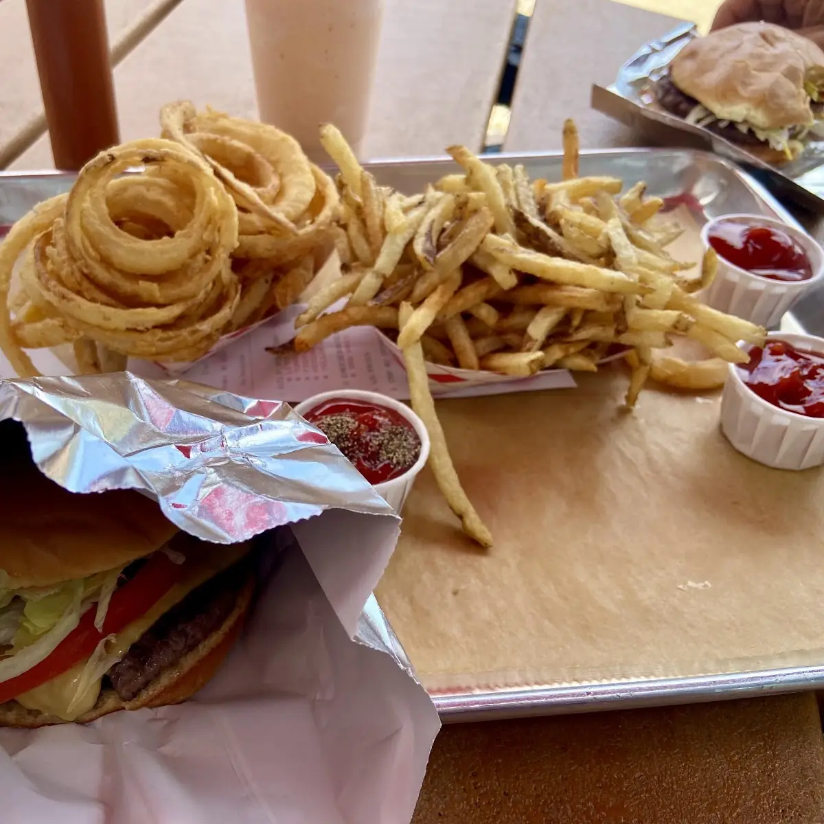 Hand Cut and Hand Battered Onion Rings