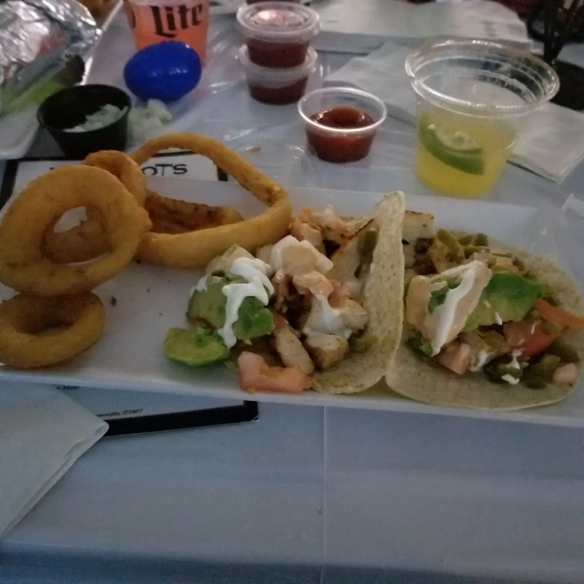 Open Faced Street Tacos