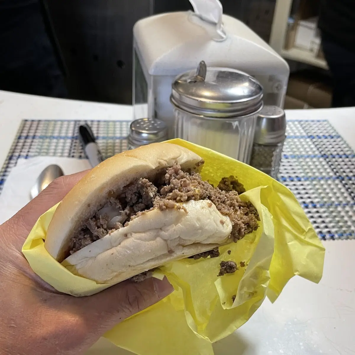 Canteen Burger with Cheese