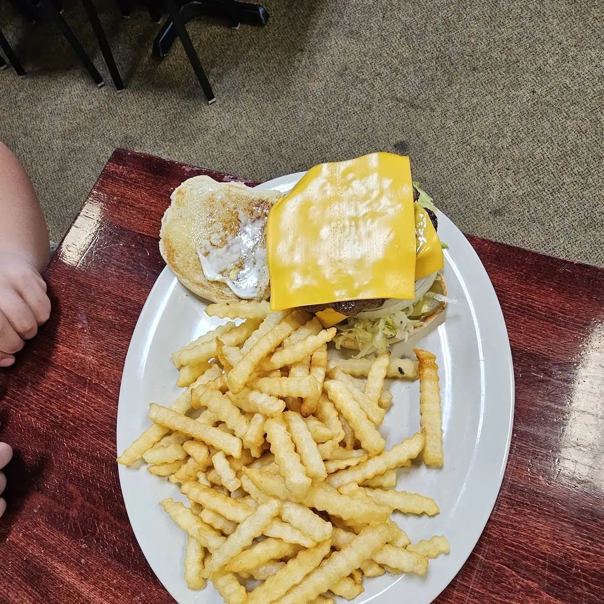 Deluxe Double Cheeseburger