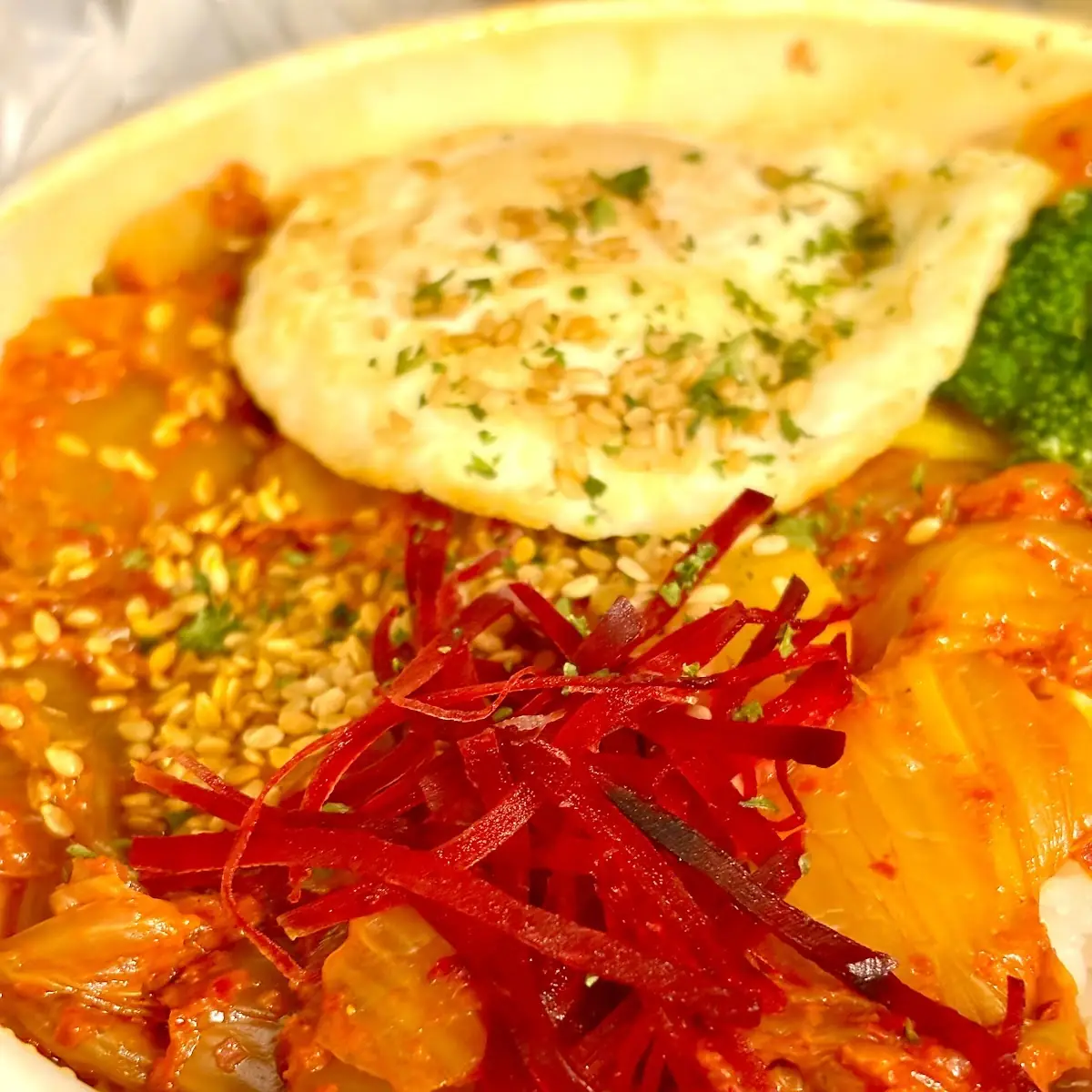 Stir Fried Kimchi Side