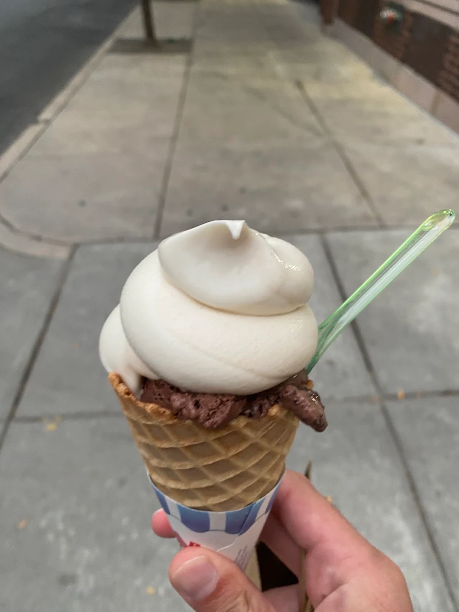 Soft Serve in Waffle Cone
