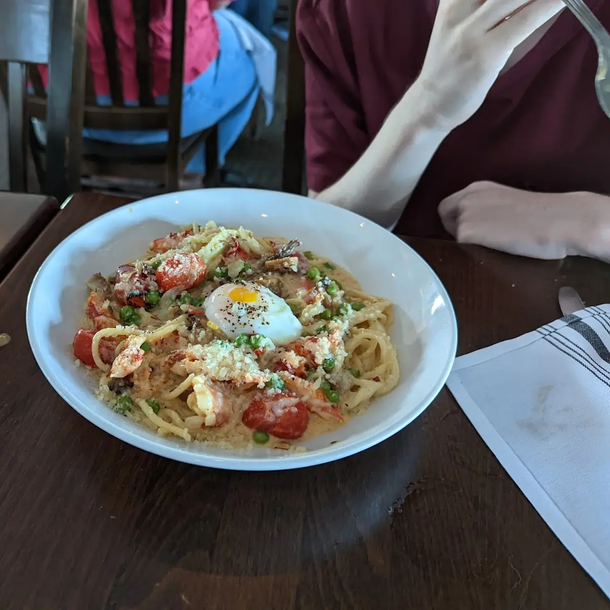 Lobster Carbonara Pasta