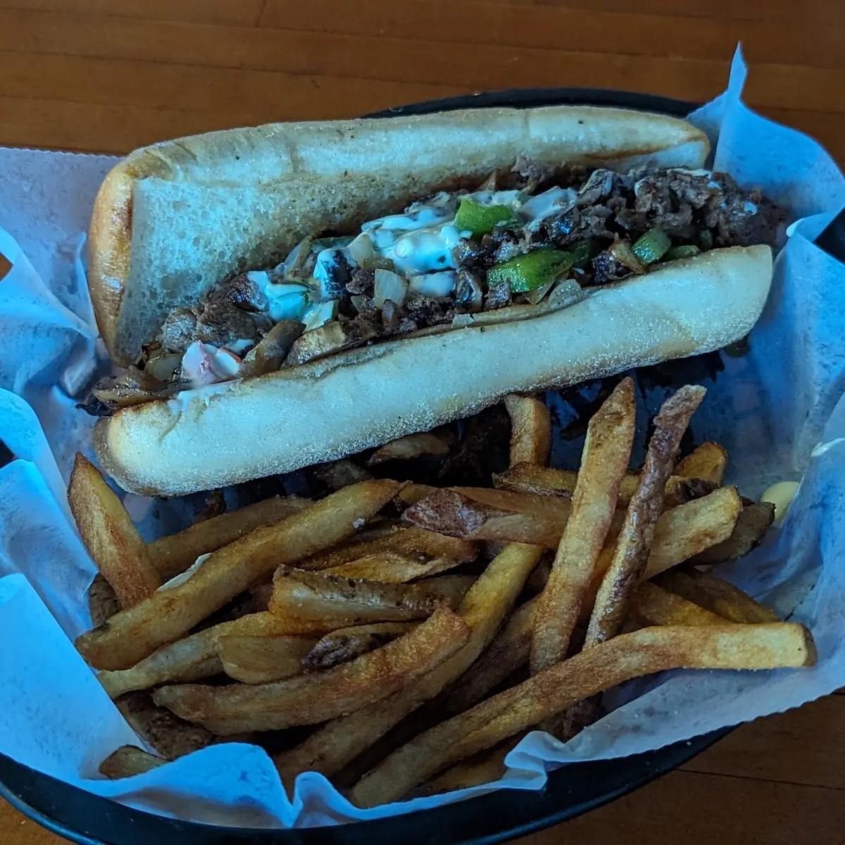 Steak and Cheese Sandwich
