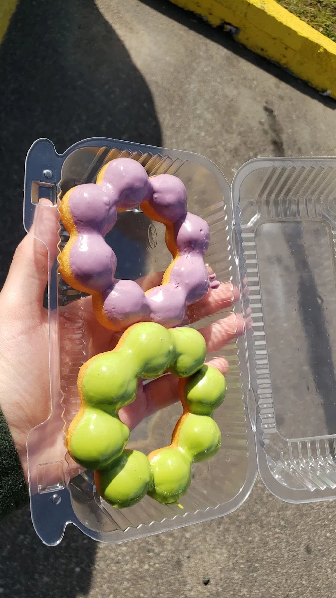 Matcha Mochi Donuts