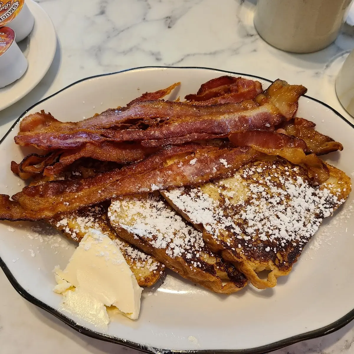 Classic French Toast with Crispy Bacon