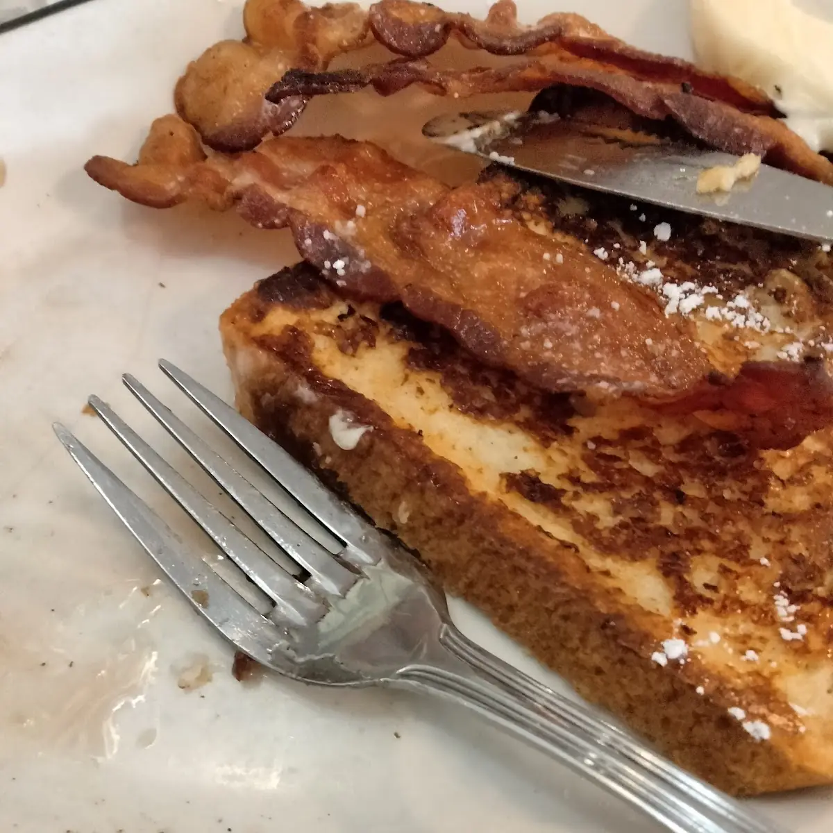 French Toast with Bacon