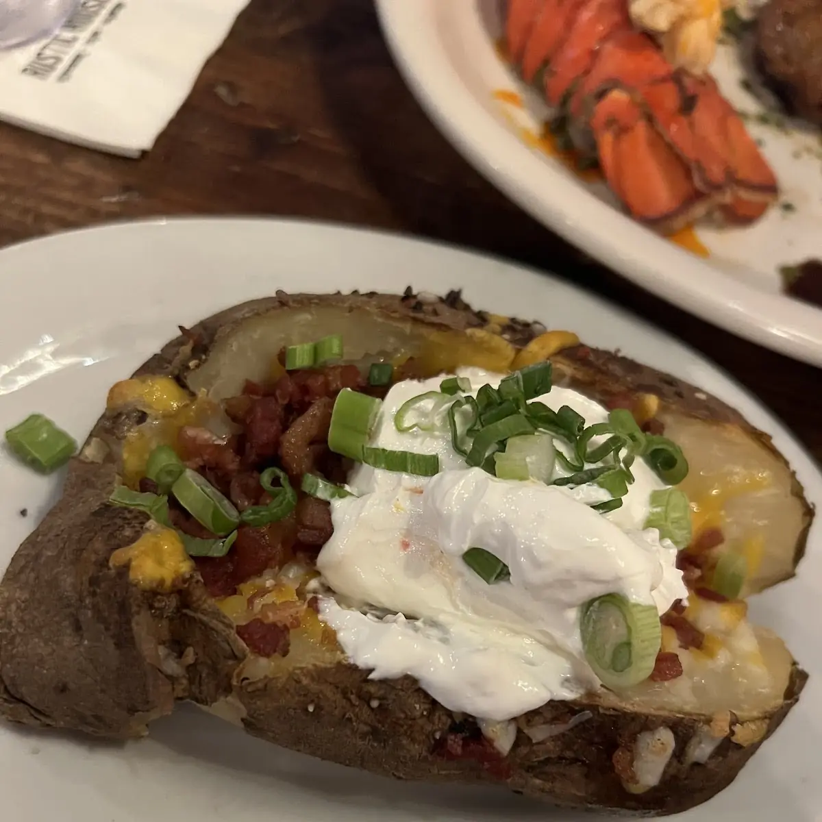 Side Baked Potato
