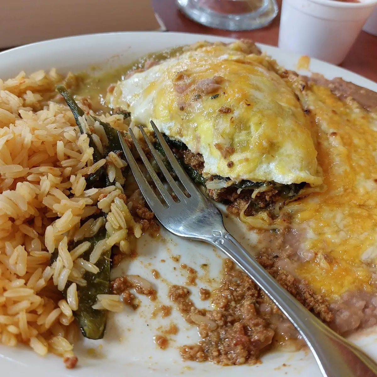 Chile Relleno Dinner
