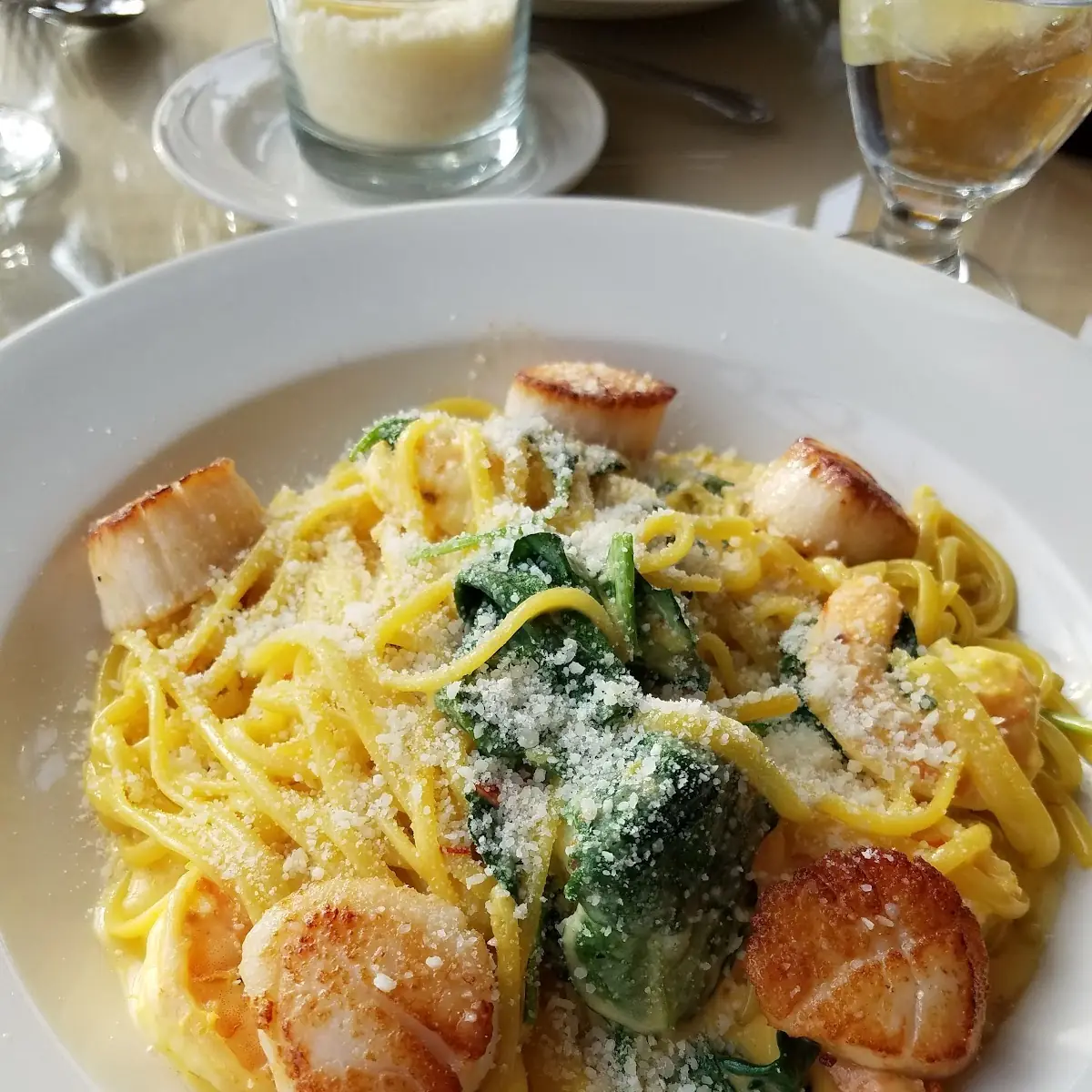 Scallop & Shrimp Linguini