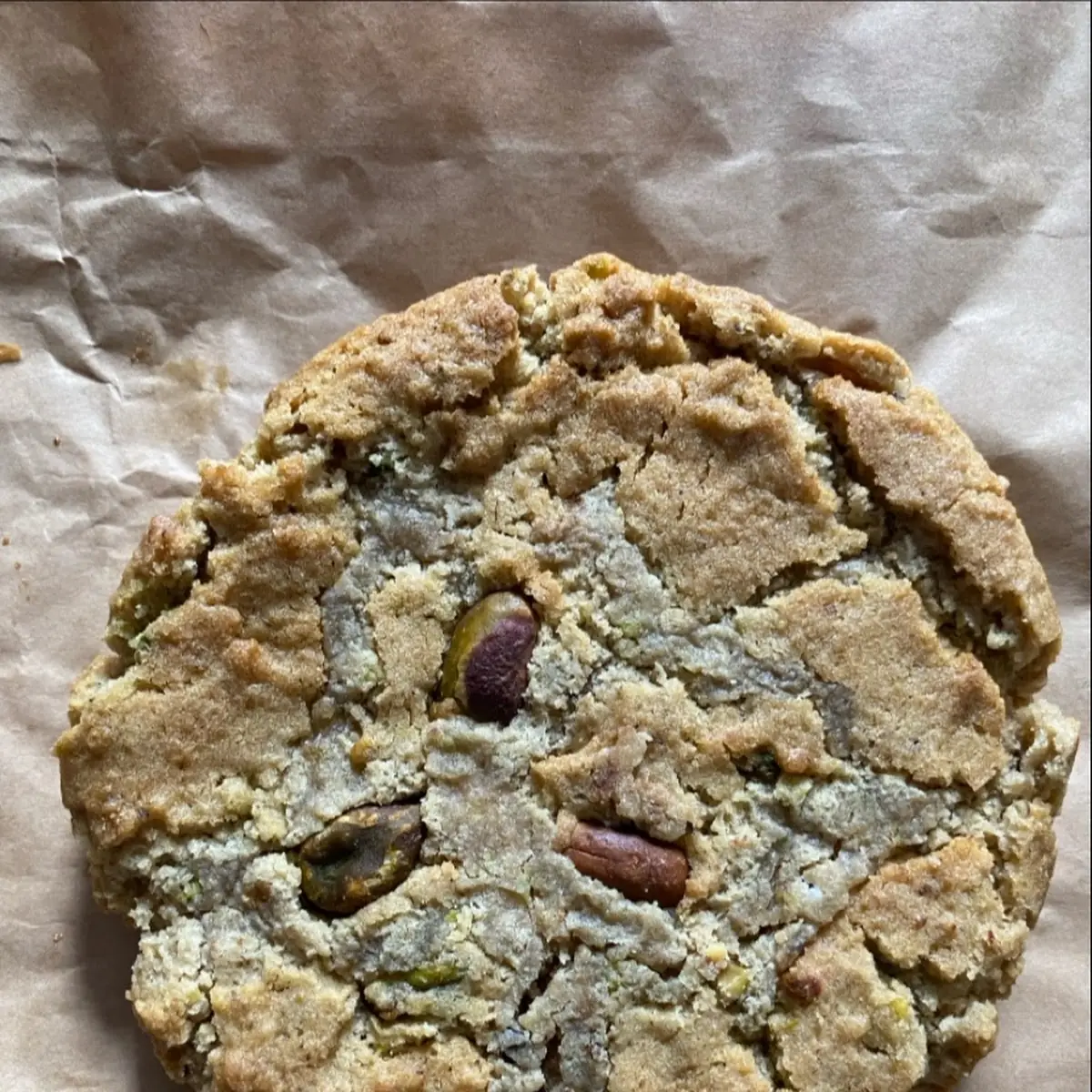 White Chocolate Pistachio Cookie
