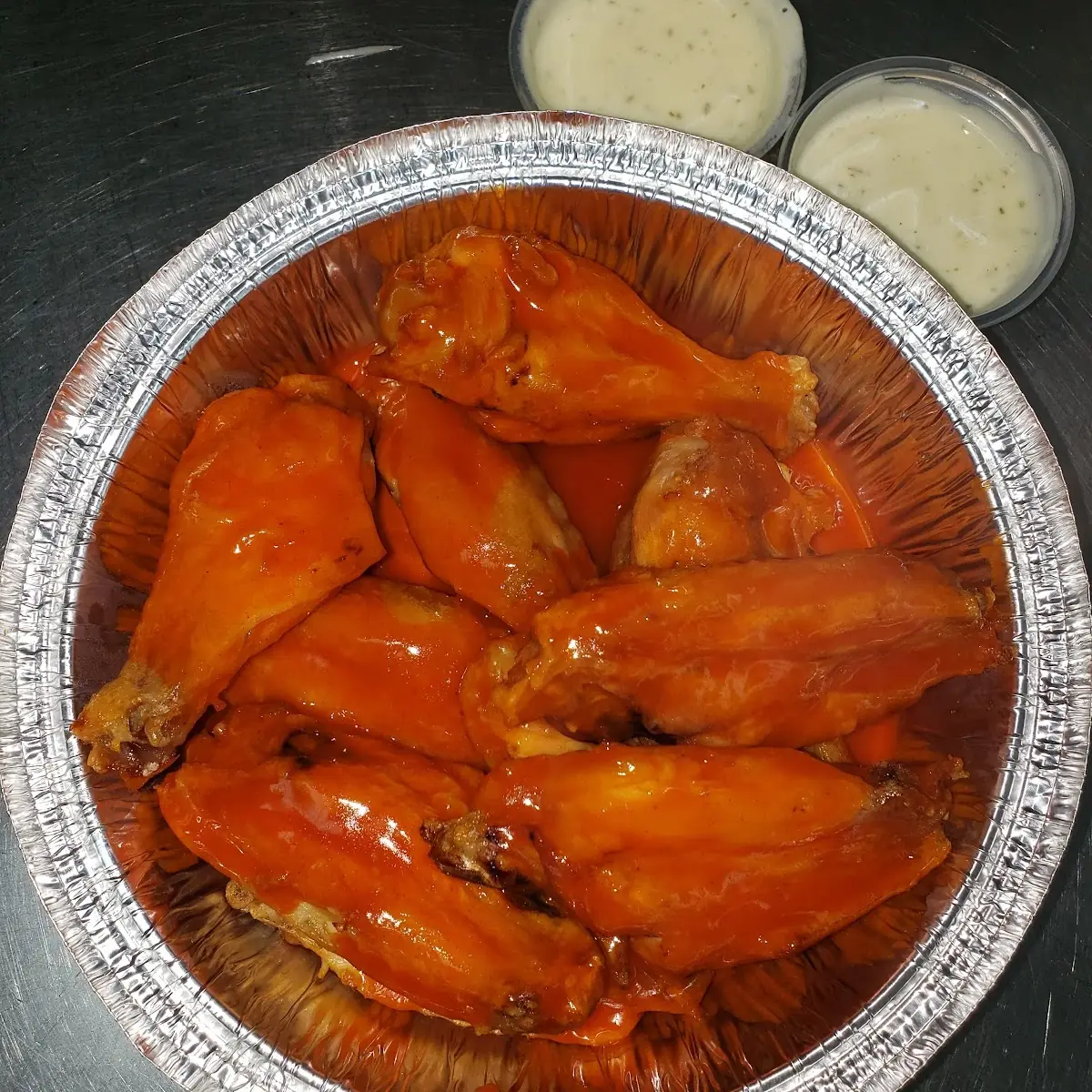 Jumbo Wings with Buffalo Sauce