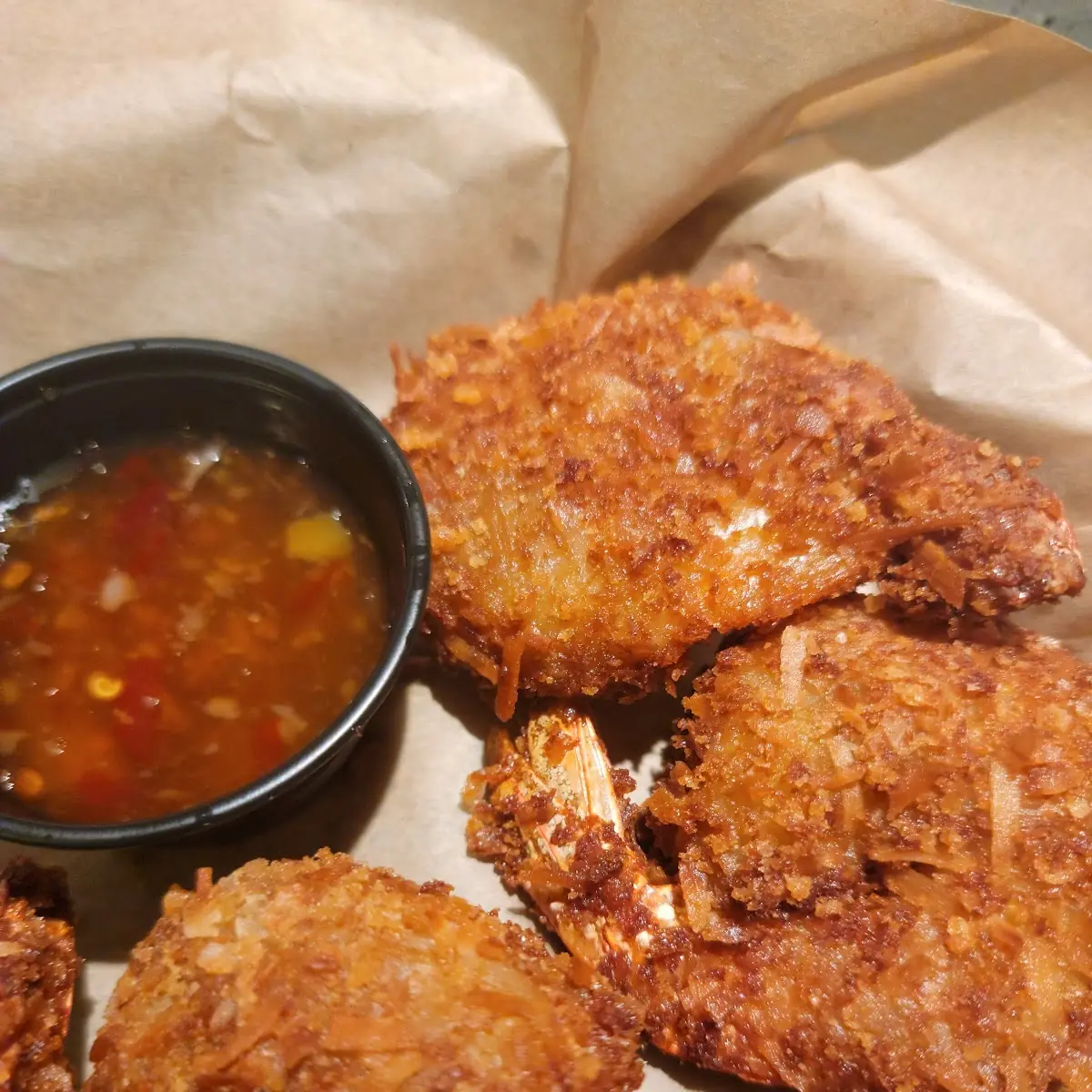 Coconut Fried Jumbo Shrimp