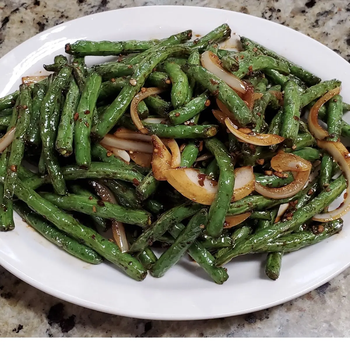 Dry Sauteed String Beans