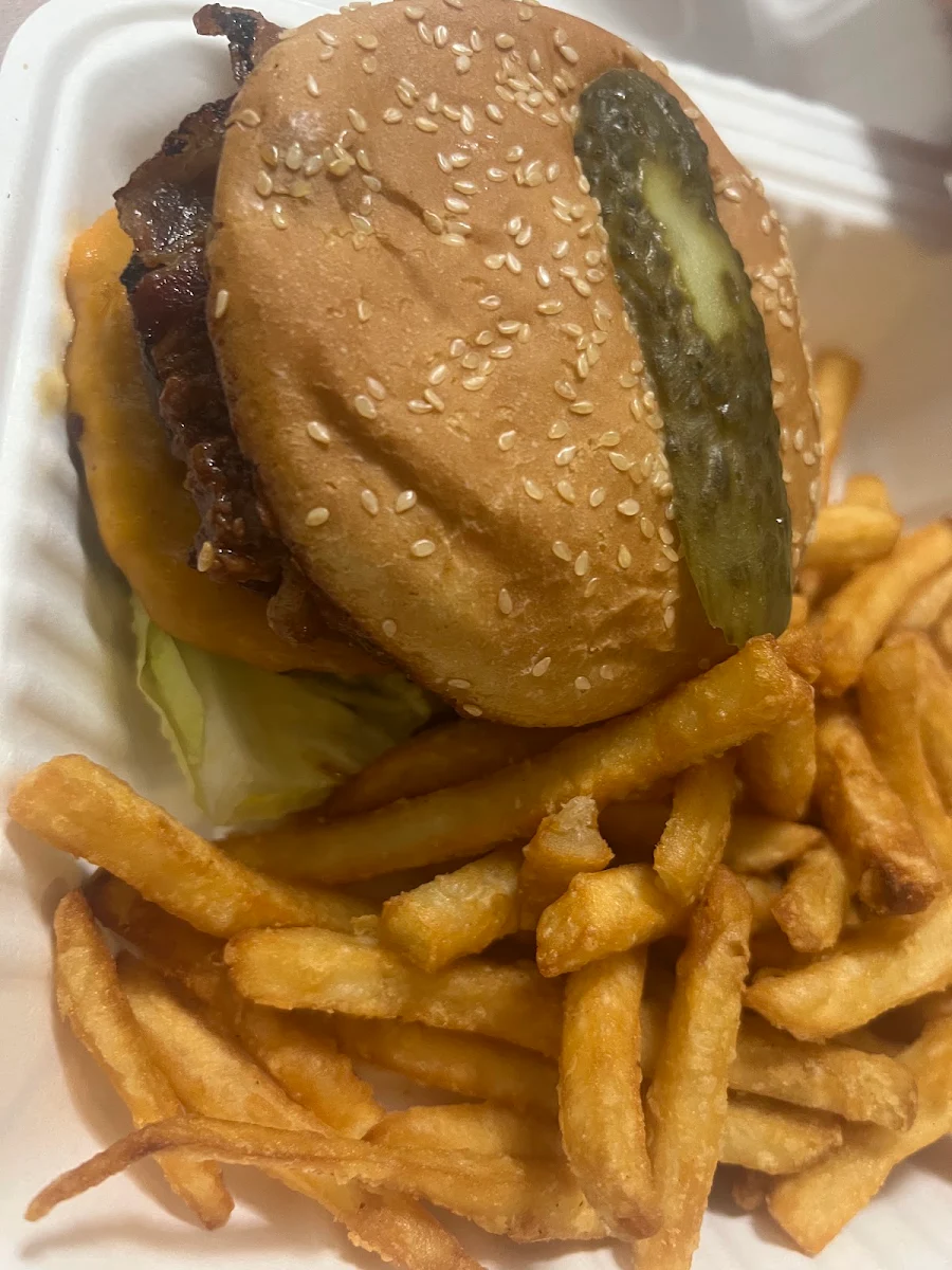 Texas Burger with Bacon