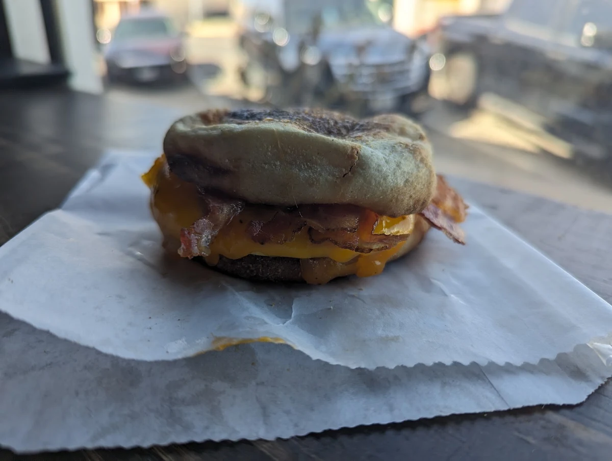 Bacon Egg and Cheese Muffin