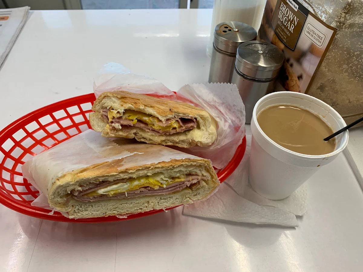 Egg Ham and Cheese Sandwich