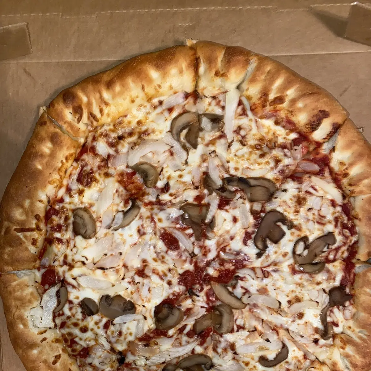 Large Custom Stuffed Crust Pizza