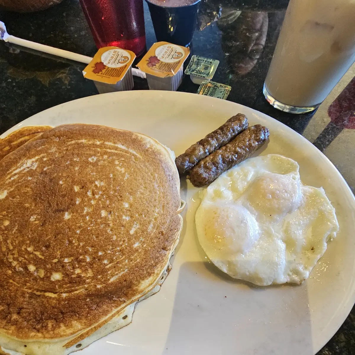 Pancakes with 2 Eggs
