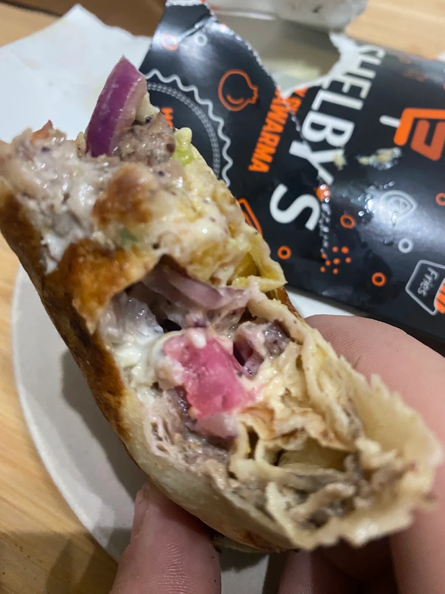 Chicken Shawarma Wrap, Shelby's Legendary Shawarma