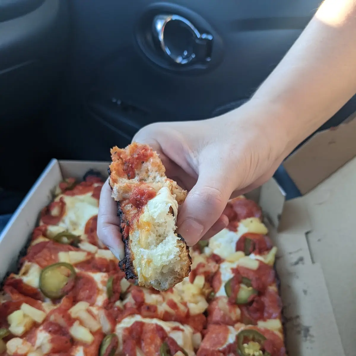 Detroit Deep Dish Pizza
