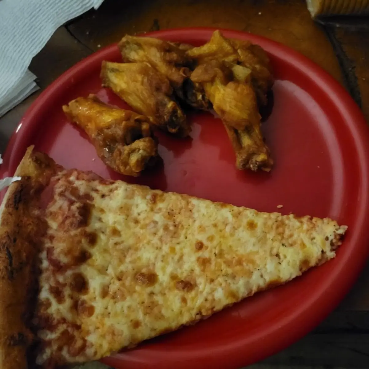 Wings and Pizza Slice