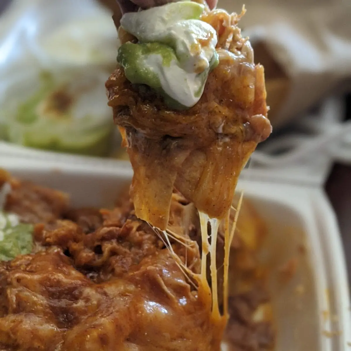 Chicken Nachos Supreme
