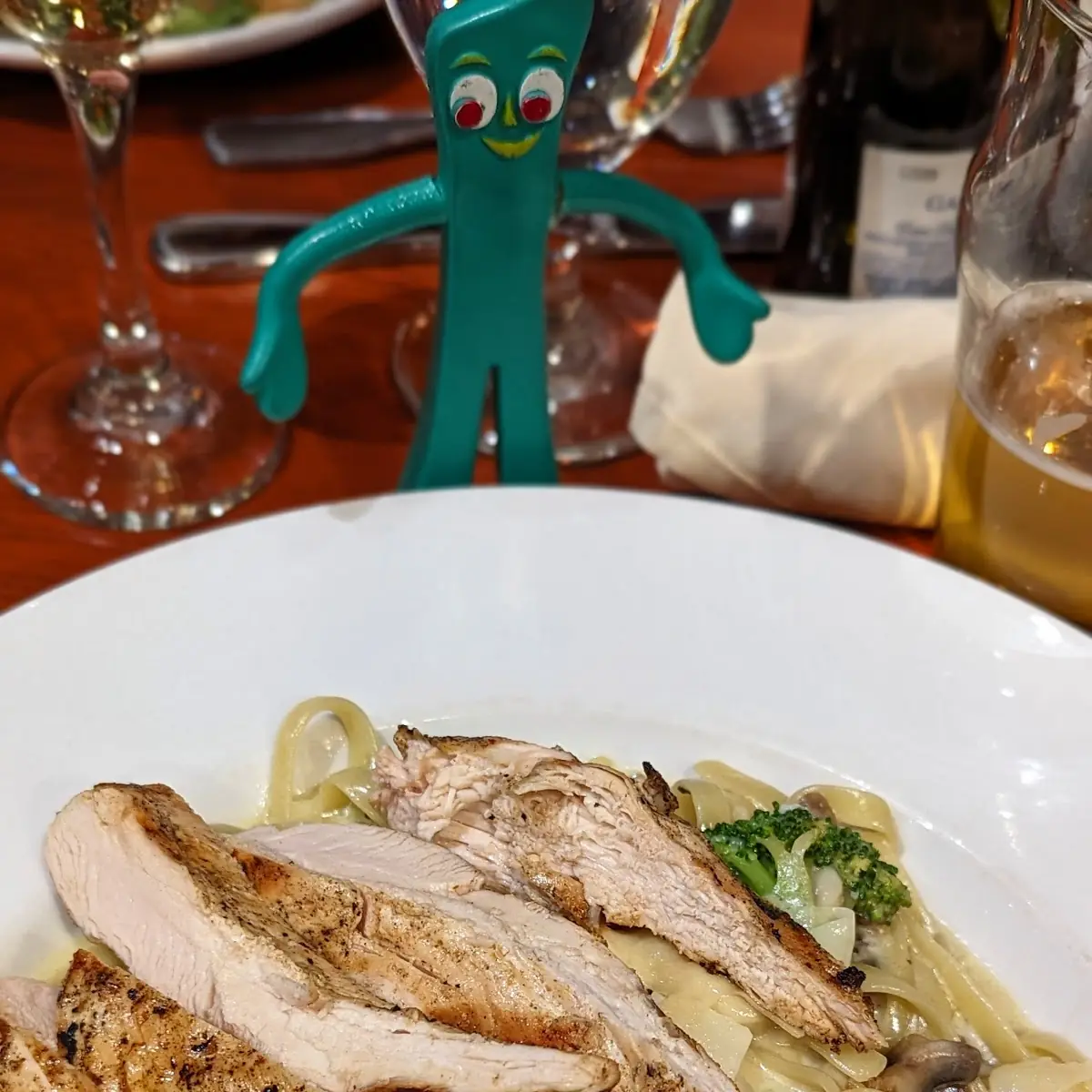 Blackened Chicken Fettuccine