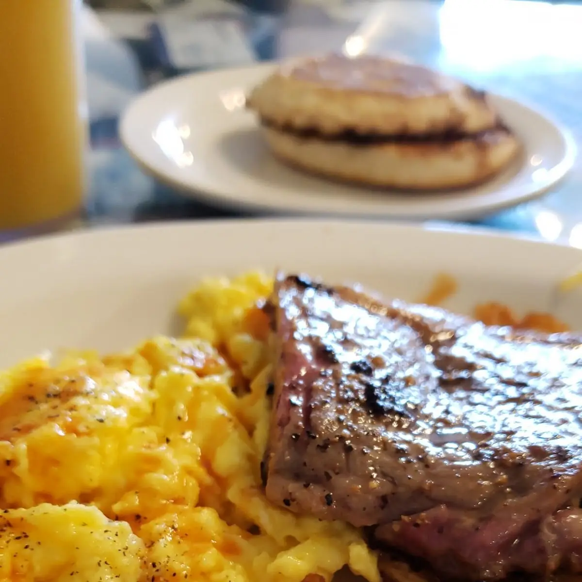 Pork Chops Breakfast