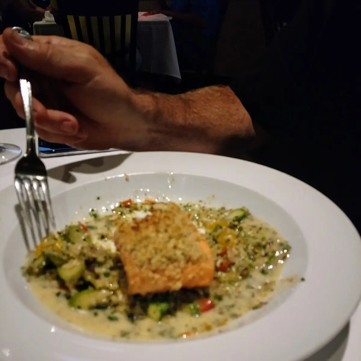 Crusted Salmon