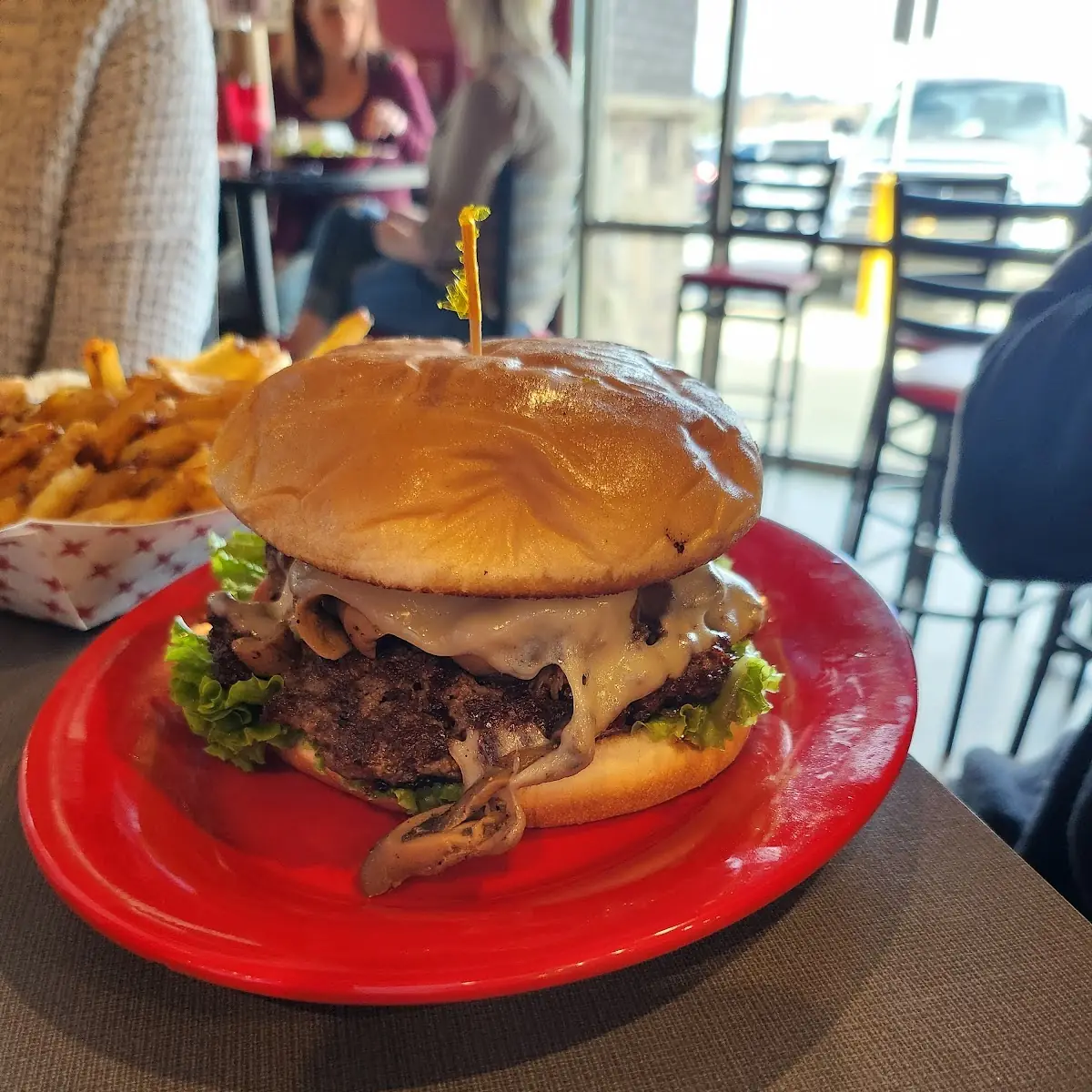 The Fried Onion Burger